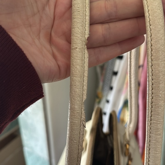 AUTHENTIC PRADA White leather bag - Picture 12 of 12